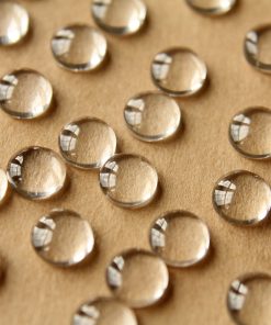 50 pc. Round Glass Cabochons - 8mm | MIS-043