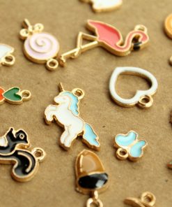 10 pc. Enameled Charm Grab Bag | MIS-219