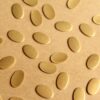 30 pc. Small Raw Brass Ovals: 9mm by 5.5mm - made in USA | RB-782