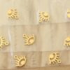 4 pc. Gold Plated Evil Eye Charms, Stainless Steel, 9.5mm x 8.5mm | MIS-060*