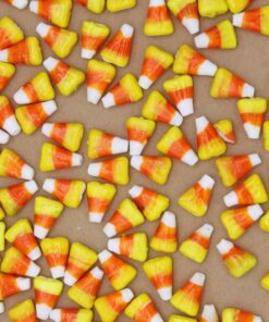 10 pc. Candy Corn Lampwork Beads, Top Drilled, 15.5mm x 11mm | MIS-134**