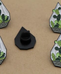1 pc. Cactus Terrarium Pin, 30.5mm x 21mm | MIS-176**