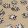 4 pc. Bee Charms, Laser Cut Stainless Steel, 17mm x 13mm | MIS-178**