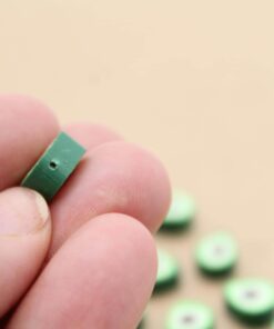 25 pc. Avocado Beads, Polymer Clay Beads, 11.5mm x 9mm | MIS-204*