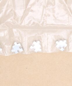 2 pc. Puzzle Charms, Stainless Steel, 10mm x 10mm x 3mm | MIS-247**