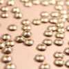 50 pc. Raw Brass Rondelle Spacer Beads, 5mm diameter | MIS-276*