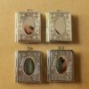 3 pc. Silver Book Lockets | LOC-025