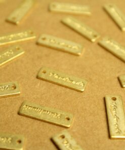 10 pc. Raw Brass 