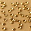 50 pc. Gold Plated Stainless Steel Bead Caps, 4mm | FI-648