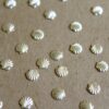 12 pc. Tiny Silver Plated Brass Seashells Shells: 6mm by 6mm - made in USA | SI-028