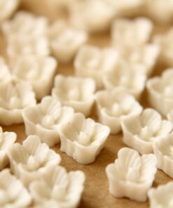 10 pc. White Sakura Blossom Cabochon 7mm | RES-448