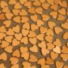 24 pc. Tiny Raw Copper Heart: 5mm by 6mm - made in USA | RB-273