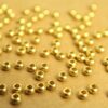 100 pc. Raw Brass Rondelle Spacer Beads, 3mm x 2mm | FI-120*
