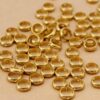 8 pc. Raw Brass Spinner Bead Frames | FI-128*