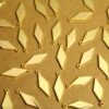 6 pc. 18K Gold Plated Brass Stretched Rhombus Charms, 15.5mm by 5mm | FI-124*