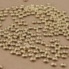 40 pc. Raw Brass Rondelle Beads, 7mm x 3.5mm | MIS-144*