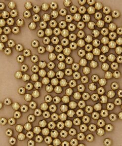 30 pc. Raw Brass Spacer Beads, 6mm x 5.5mm | FI-147*