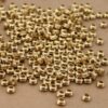 50 pc. Raw Brass Split Rondelle Beads, 4.5mm x 2.5mm | TMP-029