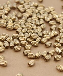 20 pc. Grooved Column Beads, 6mm x 4mm | TMP-030