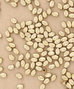 20 pc. Grooved Column Beads, 6mm x 4mm | TMP-030