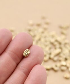 20 pc. Grooved Column Beads, 6mm x 4mm | TMP-030