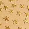 12 pc. Raw Brass Hammered Stars: 12.5mm by 12.5mm - made in USA | RB-1005