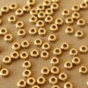 30 pc. Raw Brass Round Saucer Spacer Beads, 4mm in diameter | FI-620