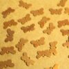 18 pc. Tiny Raw Brass Butterfly Charms: 11mm by 6mm - made in USA | RB-1352