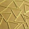 30 pc. Raw Brass Triangle Links: 20mm | FI-550