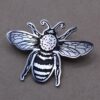 1 pc. Silver Brooch, Stainless Steel Pin, 51mm x 37.5 | TMP-035