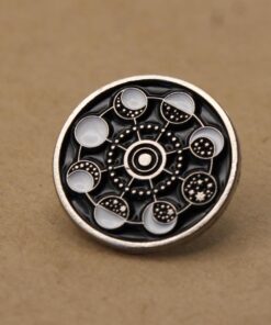 1 pc. Moon Phases Enamel Pin, 22mm x 9mm | TMP-019*