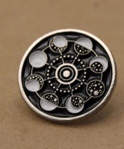 1 pc. Moon Phases Enamel Pin, 22mm x 9mm | TMP-019*