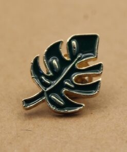 2 pc. Monstera Leaf Enamel Pins, 25mm x 17mm | MIS-443*