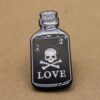 1 pc. Love is Poison Enamel Pin, 30mm x 14mm | TMP-032*