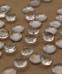 30 pc. Round Glass Domed Cabochons - 5.5mm - 6mm in diameter | MIS-451*
