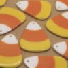4 pc. Acrylic Candy Corn Pendants, 35.5mm x 27mm | MIS-375*