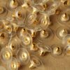 100 pc. Gold Plated Comfort Clutch Earnuts | FI-033