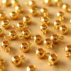 10 pc. Gold Plated Stainless Steel Bead Bails: 6mm by 6mm by 4.5mm | FI-638