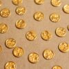 16 pc. Raw Brass Crescent Moon and Stars Stampings: 8mm in diameter - made in USA | RB-923