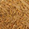 10 pc. Tiny Raw Brass Wishbones: 8mm by 5mm - made in USA | RB-100