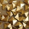8 pc. Tiny Raw Brass Faceted Square Stampings : 7mm - made in USA | RB-183