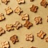 14 pc. Tiny Raw Brass Christmas Bells Stampings: 7mm by 7mm - made in USA | RB-939
