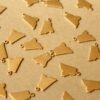 8 pc. Raw Brass Rhode Island State Charms / Blanks: 9mm by 14mm - made in USA | RB-1046