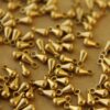 100 pc. Raw Brass Drop End Pieces | FI-009