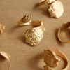1 pc. Raw Brass Adjustable Spoon Rings - made in USA | RB-867