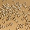200 pc. 4mm Silver Open Jumprings, 22 gauge | FI-234