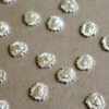 8 pc. Small Silver Plated Brass Lion Heads: 8mm by 8mm - made in USA | SI-019