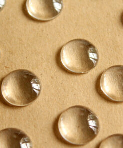 25 pc. Round Glass Cabochons - 14.5mm -15mm | MIS-162