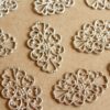 12 pc. Silver Plated Diamond-Shaped Filigree Connectors, 20mm by 30mm | MIS-170