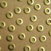 6 pc. Tiny Raw Brass Letter O Stampings - 5.5mm by 5.5mm - made in USA | RB-1228